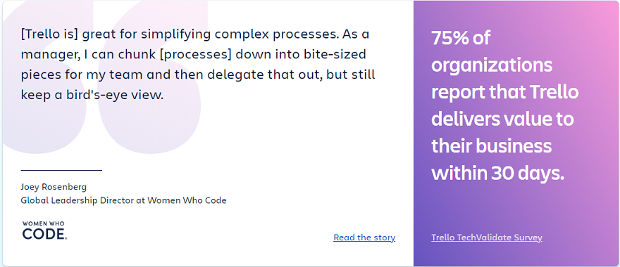 example of balancing logic and emotion in website copy