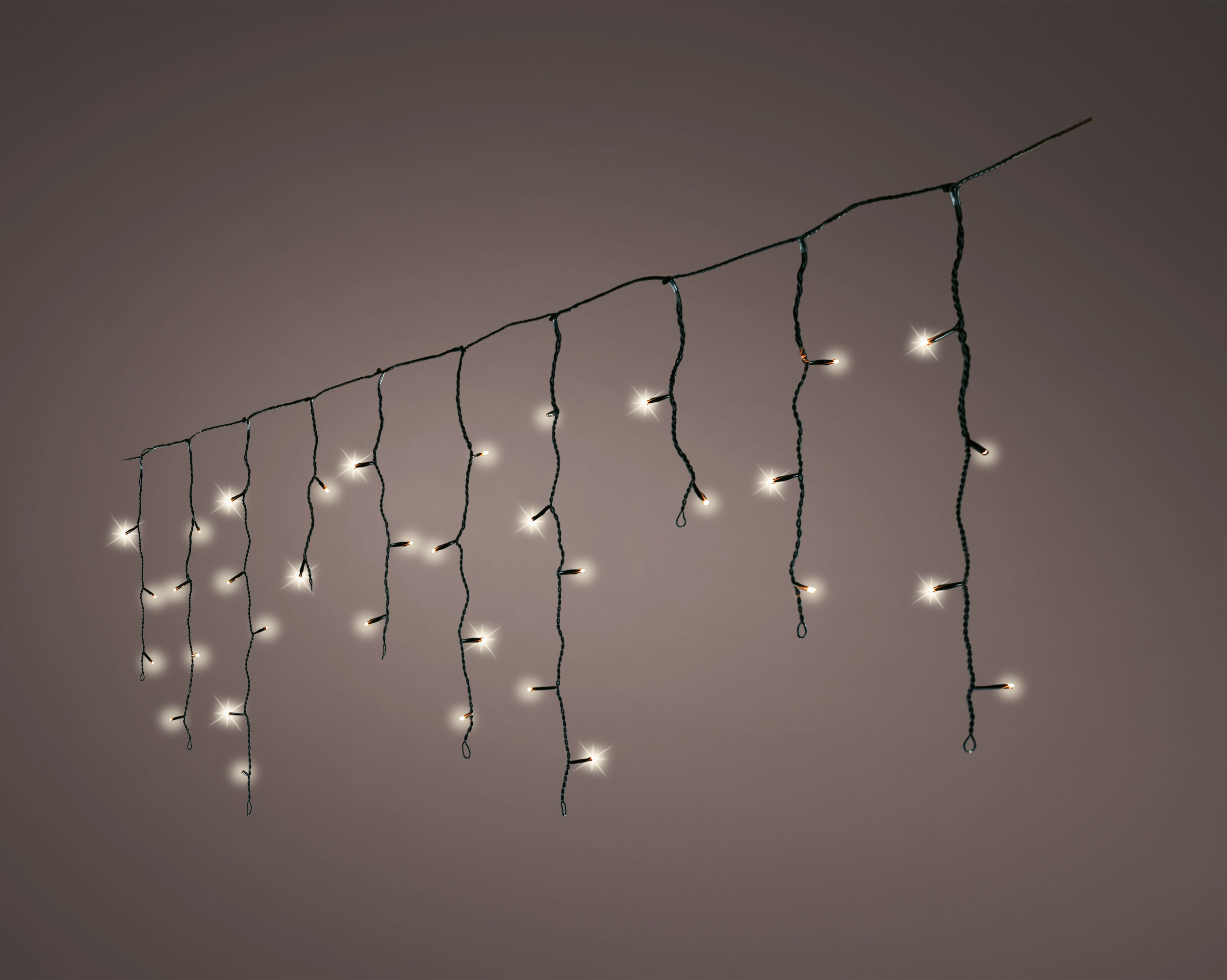 Cortina Luz Led Extra Cálida. L.480x52cm.