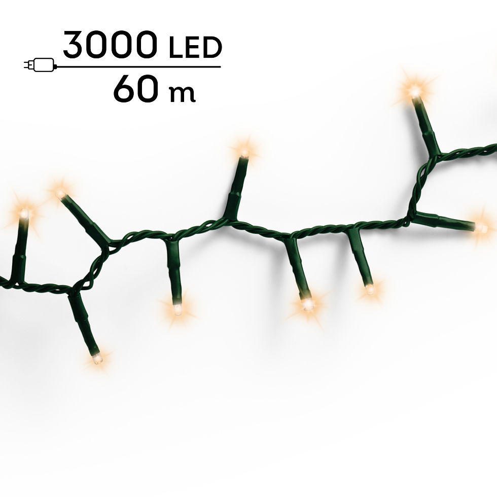 Miniatura: Guirnalda Luz Led Compacta. Extra Cálida. L.6000cm.