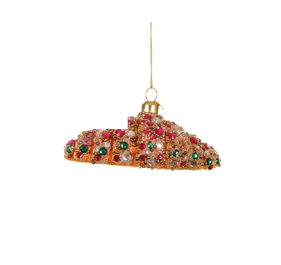 Miniatura: Colgante decoración cristal, 12cm x 5cm x4cm.