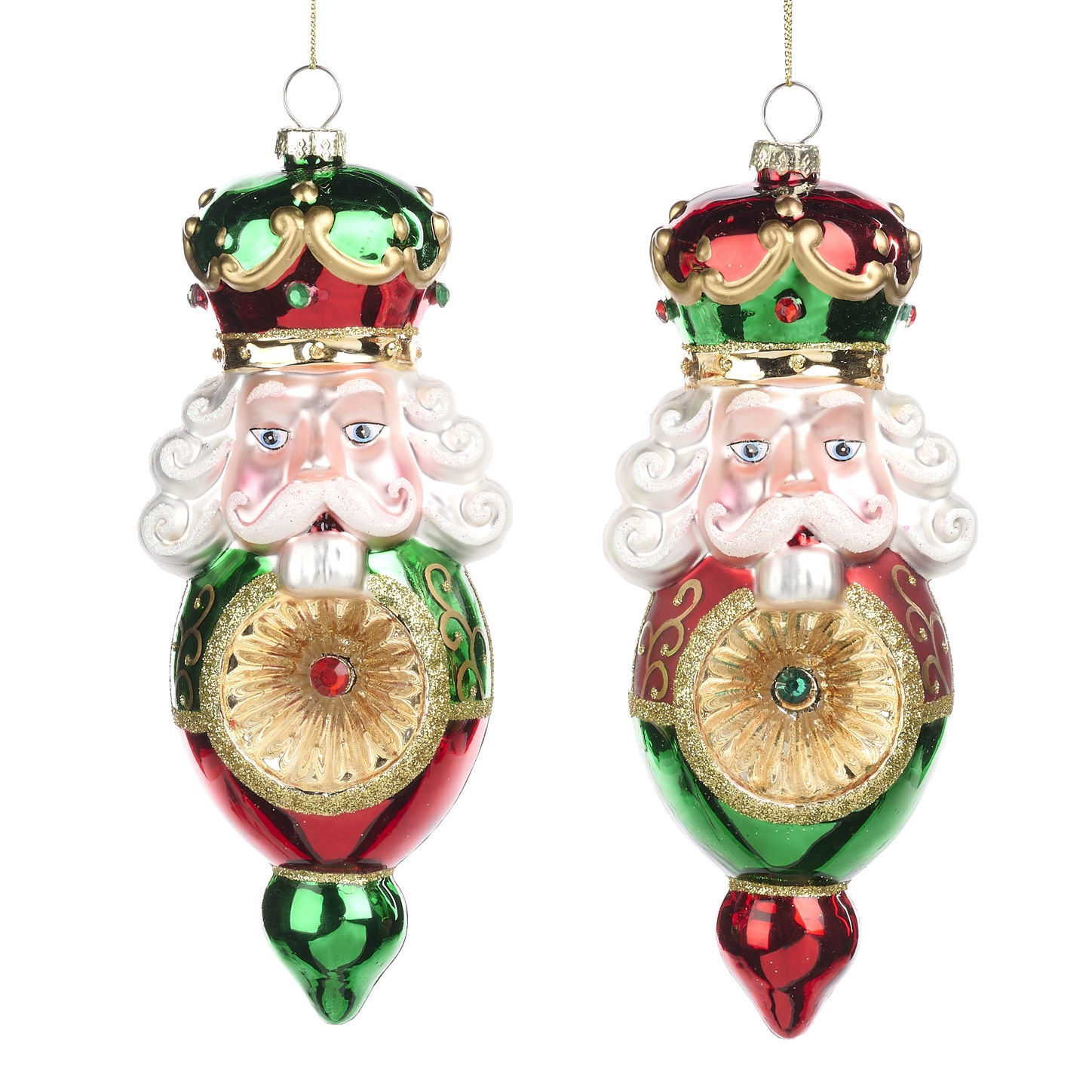 Colgante cristal Soldado Cascanueces. 18cm.