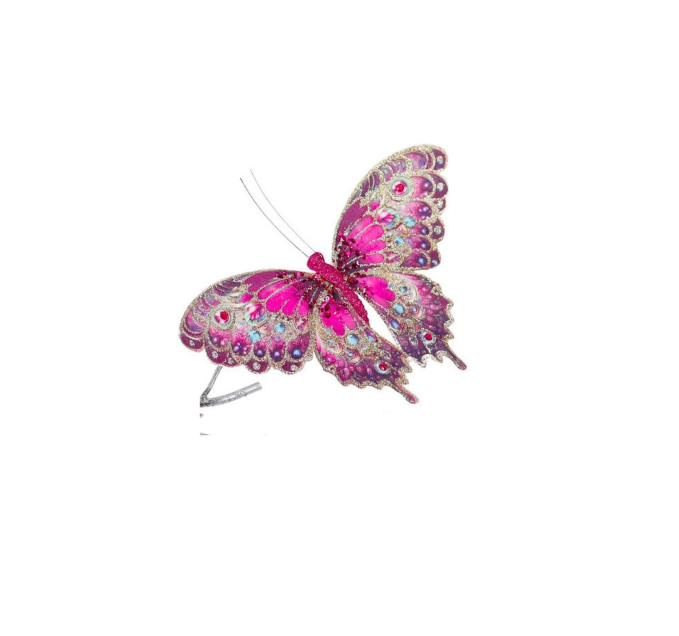 Miniatura: Mariposa con Clip. 27cm.