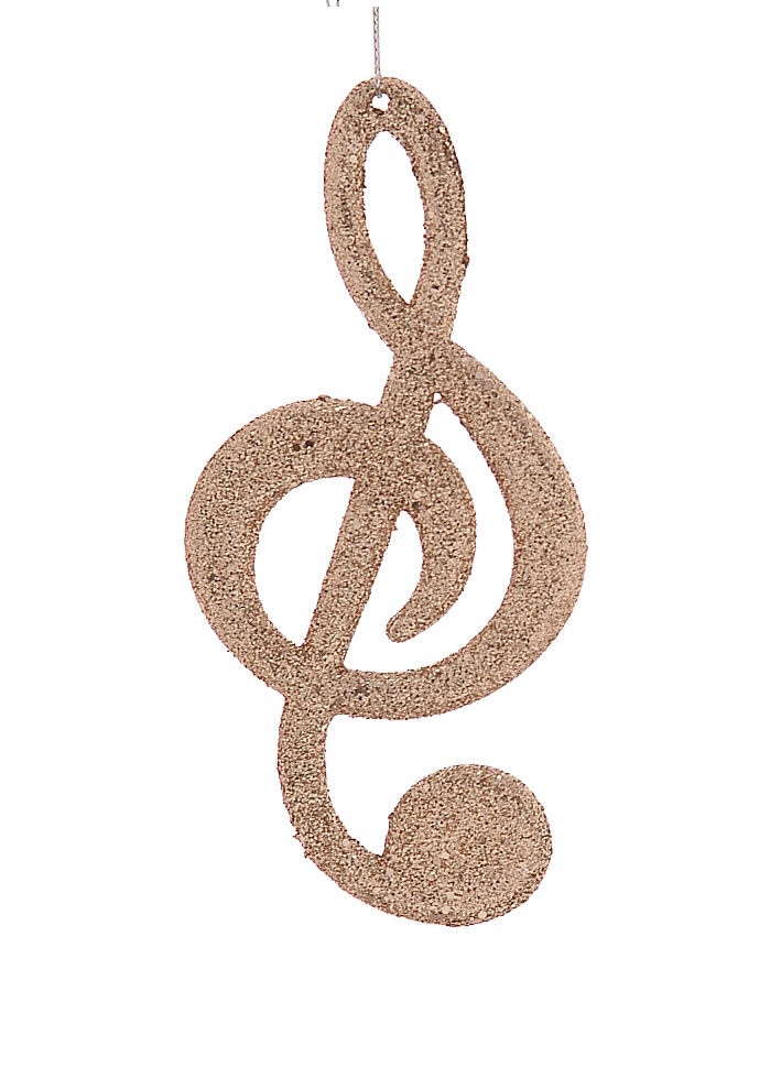 Miniatura: Colgante  nota musical,15,2cm.