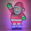 Miniatura: Santa Claus, Infinity Light. 57cm.