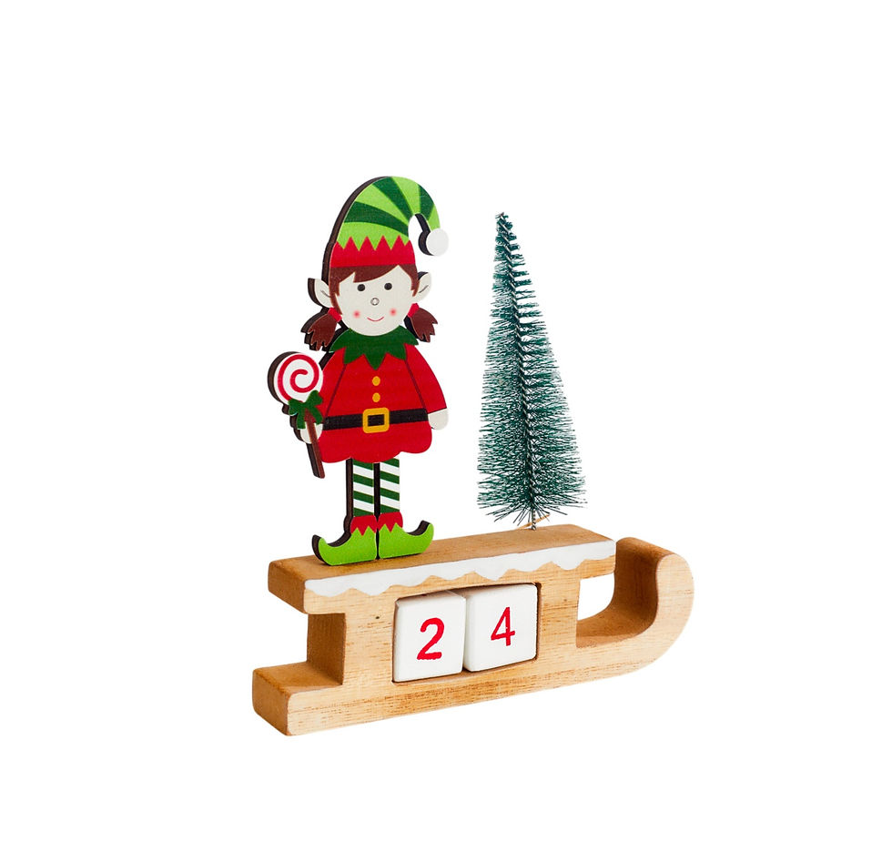 Miniatura: Colgante Calendario Elfo.