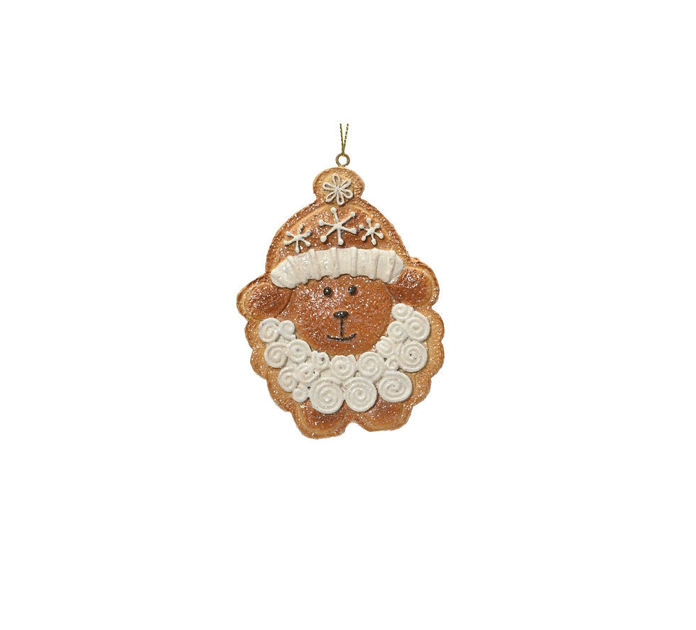 Miniatura: Colgante Galleta.  1.5x8x11cm.