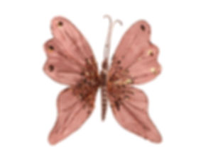 Mariposa Pedreria con Clip.26x26x13cm.