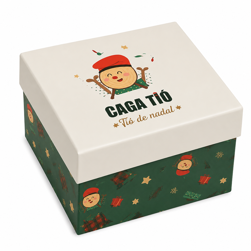 Miniatura: Cajita Regalo Caga Tió.