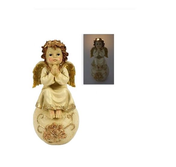 Figura Ángel. Luz. 24cm.