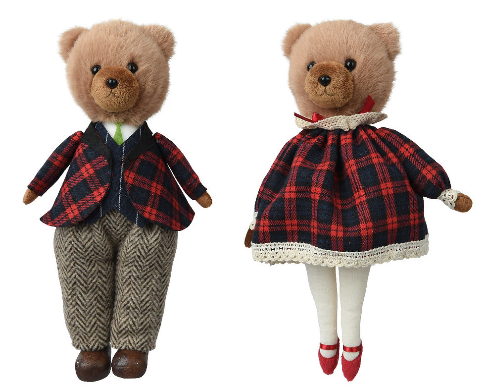 Miniatura: Ositos peluche, 13cm x 7cm x 24cm. Precio unidad.