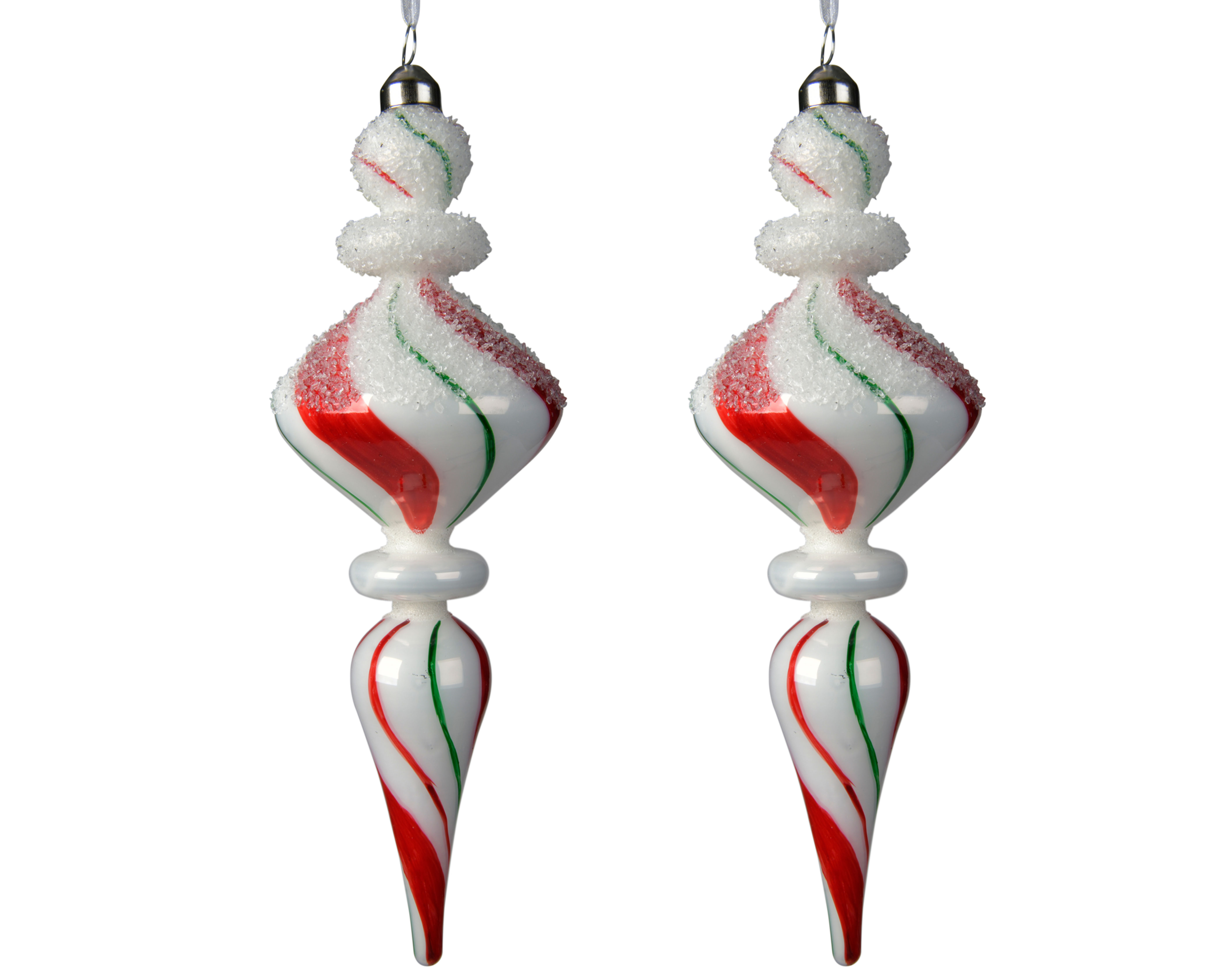 BOLA CON RAYAS ACABADO CON AZUCAR DIAM 7X24 CM