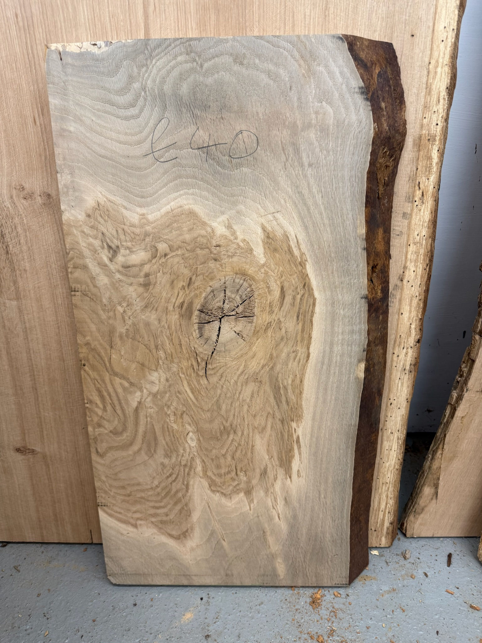 Oak board 0.8m