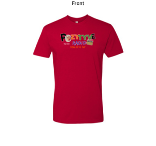 Thumbnail: Pozytyve Radio T-shirt (Colored)