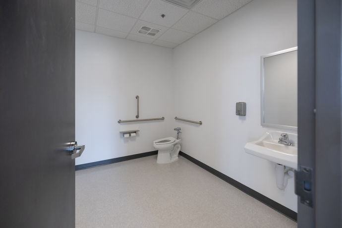 RealOp Office Upfit - Bathroom Interior - Daniel Builders