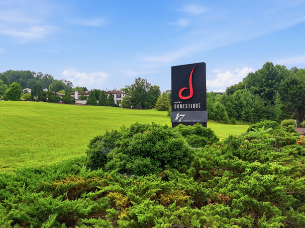 Hotel Domestique Sign - Daniel Builders