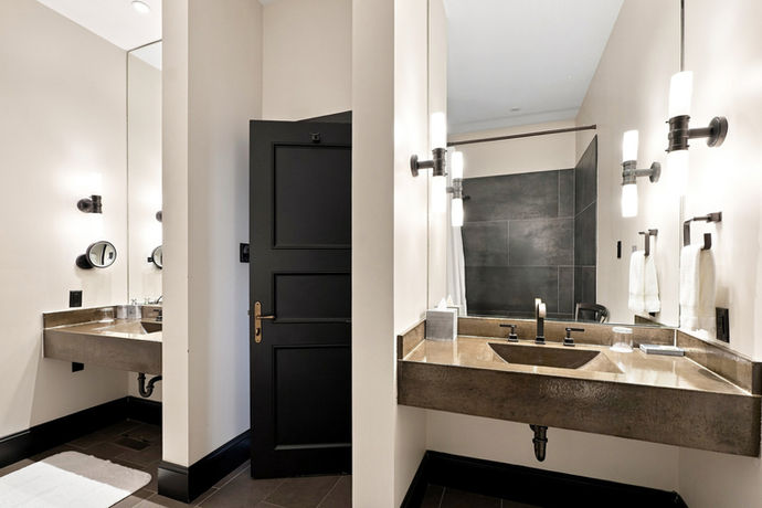 Hotel Domestique Renovation - After - Dijon Bathroom - Daniel Builders