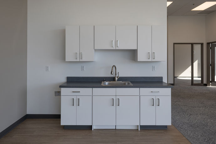 RealOp Office Upfit - Breakroom Counter - Daniel Builders