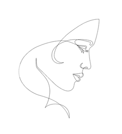 illustrated lady