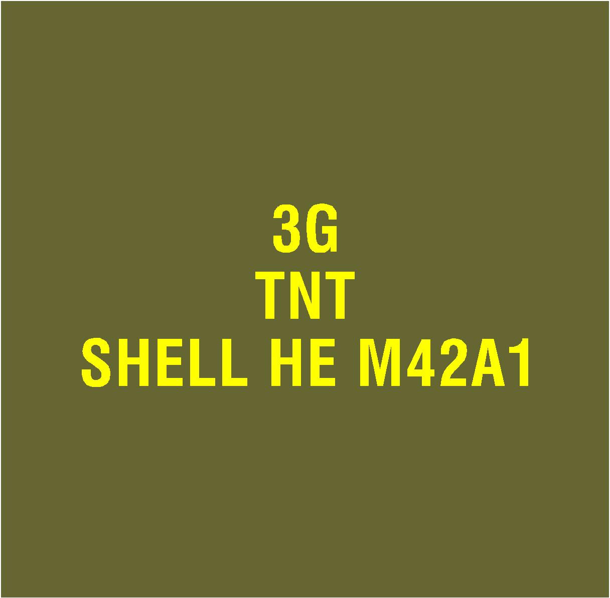 US 76mm M42A1  Stencil