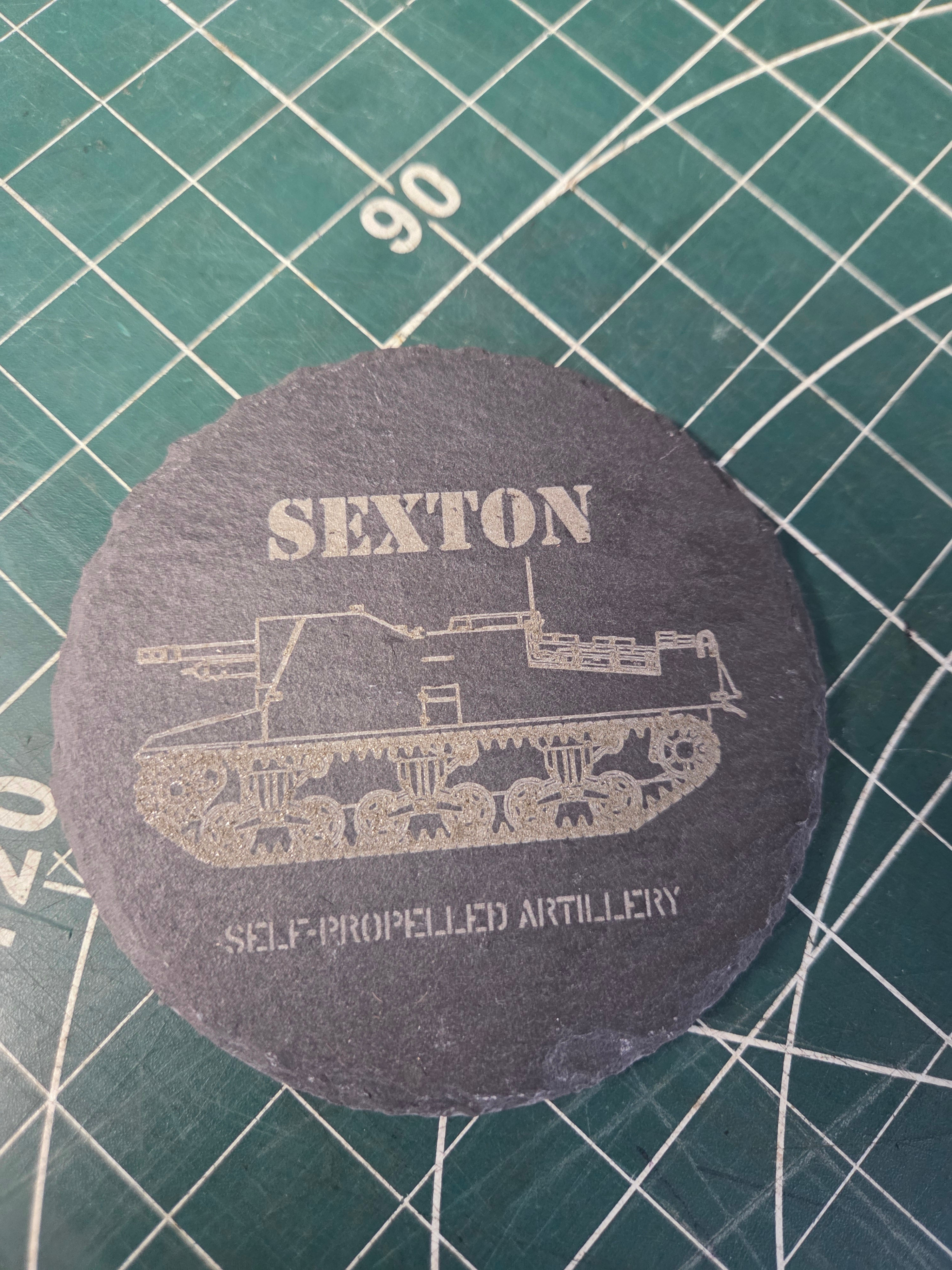 Laser-Etched Slate Coasters
