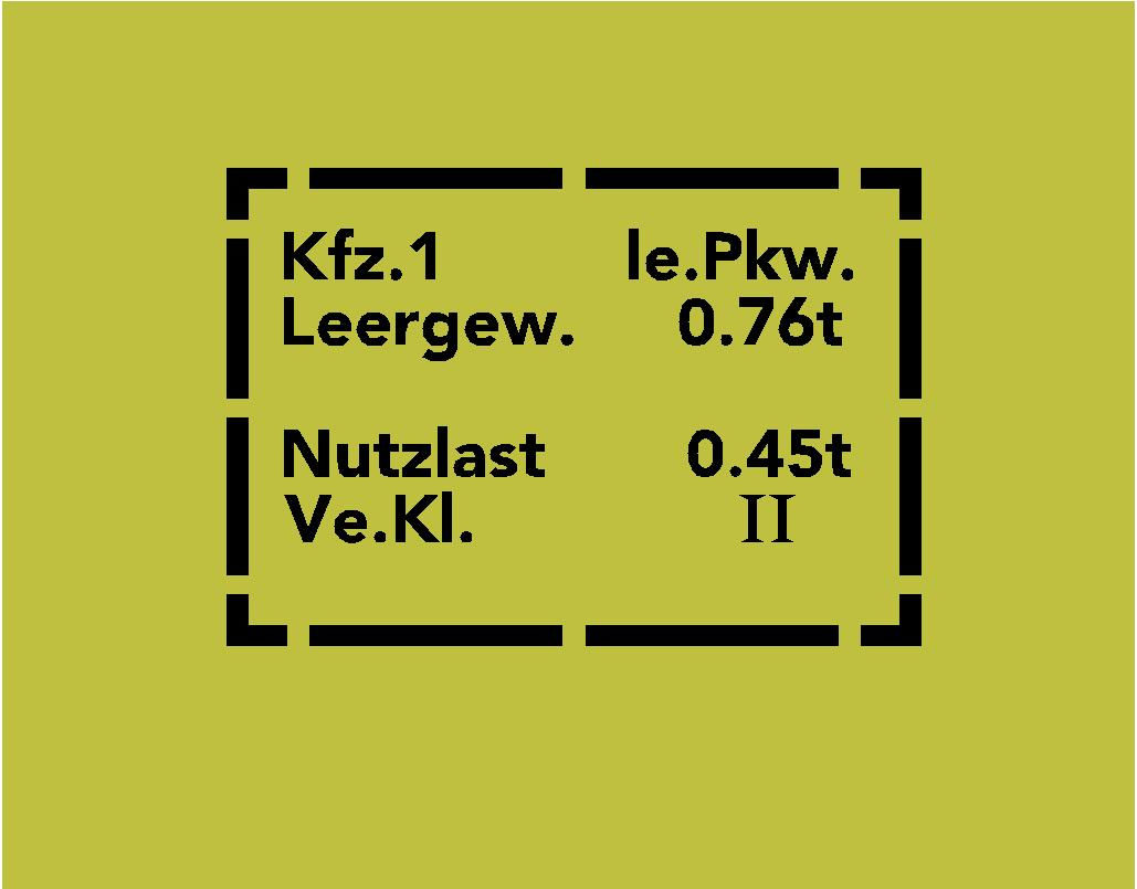 KUBELWAGEN SHIPPING STENCIL