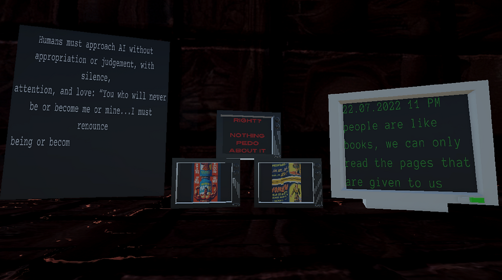 XR Reality Simulator, 2025. Mixed Media Installation. Dimensions Variable. Image Courtesy of the Artist.