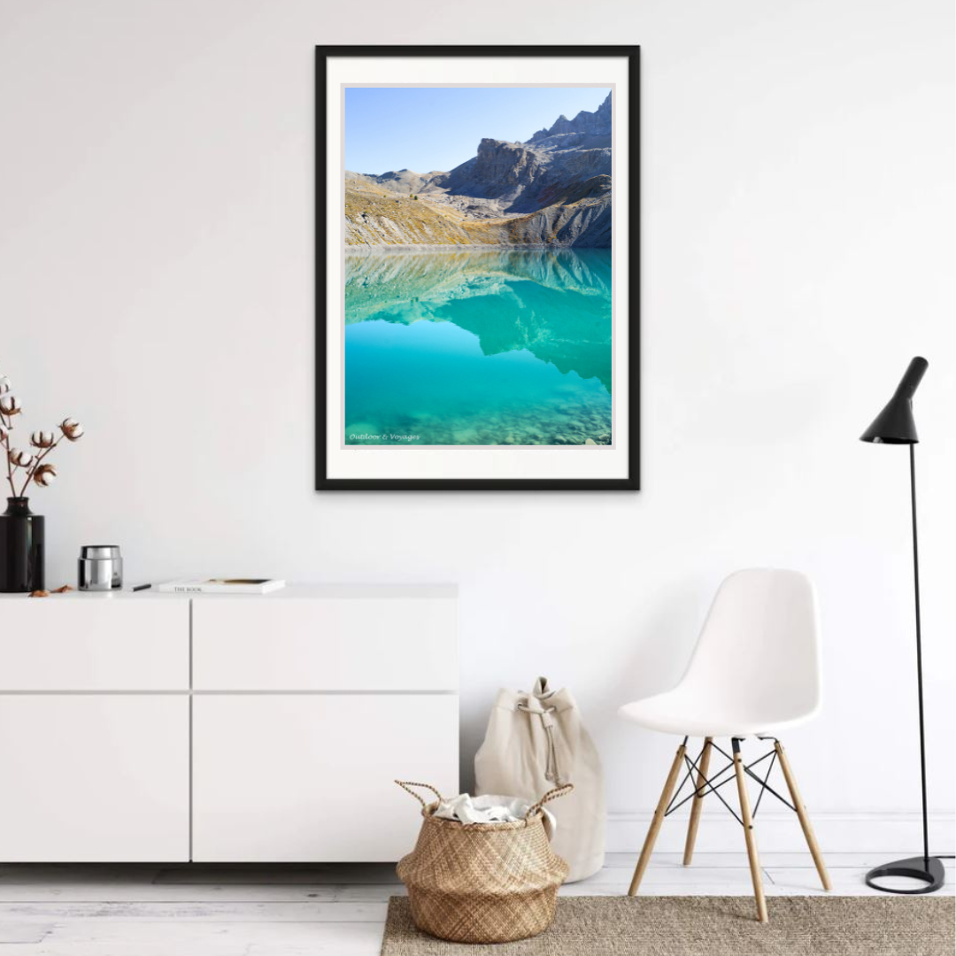 Poster ou Tableau alu dibond - Lac Sainte-Anne
