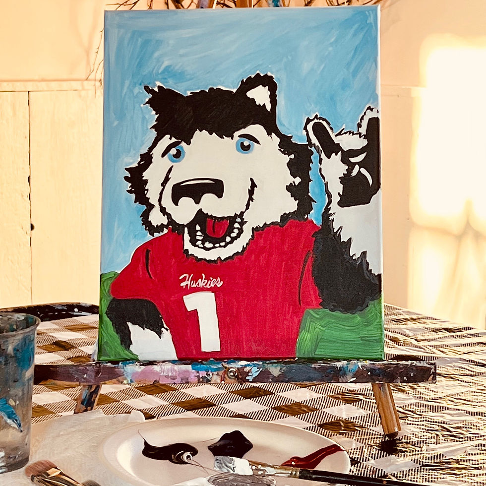 Thumbnail: Pizza, Paint and Sip for NIU 2026 Homecoming with Chelsea McGhee Studios