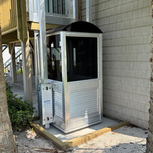 Bellboy Outside Elevator - Carteret Co. PKS