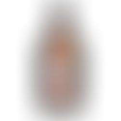 Bottle of Russell’s Reserve 10-year-old Kentucky straight bourbon whiskey on a black background, amber liquid and maroon label