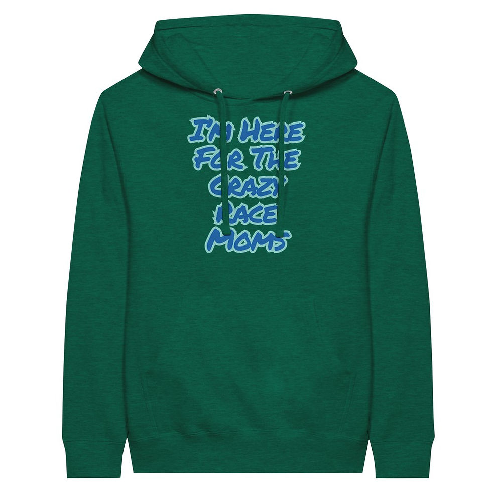 Thumbnail: Crazy Race Moms Premium Unisex Pullover Hoodie