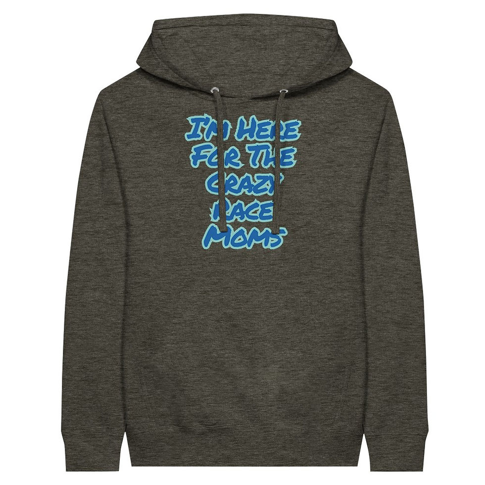 Thumbnail: Crazy Race Moms Premium Unisex Pullover Hoodie