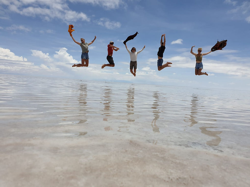 Uyuni Salt Flat - a wet desert