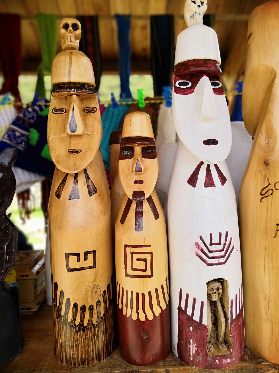 Chachapoyas - visits to Gocta waterfall, Revash mausoleum and Kuelap fortress 