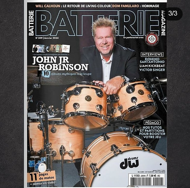 Batterie Magazine : Victor Singer - Expression Libre ! photos ©Wilfried RION