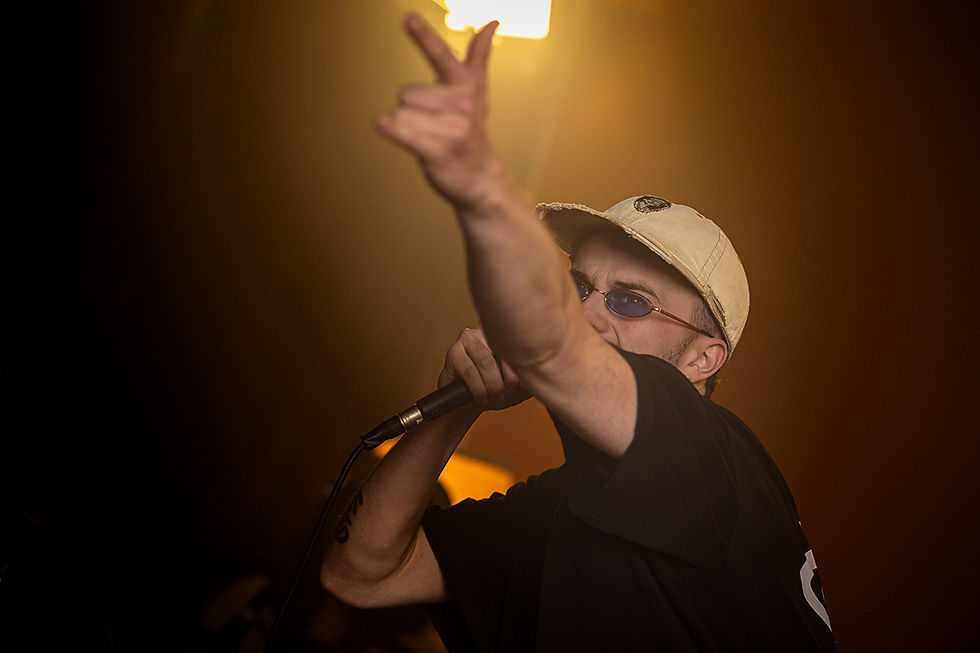 Photographie de plateau avec le groupe jazz rap SEAMER ©Wilfried RION / Sensor Club by Dis Sensus