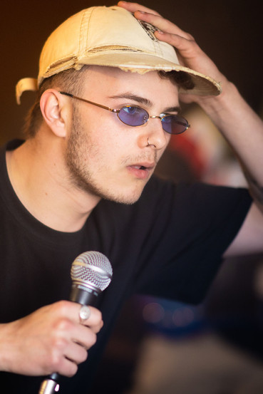 Photographie de plateau avec le groupe jazz rap SEAMER ©Wilfried RION / Sensor Club by Dis Sensus