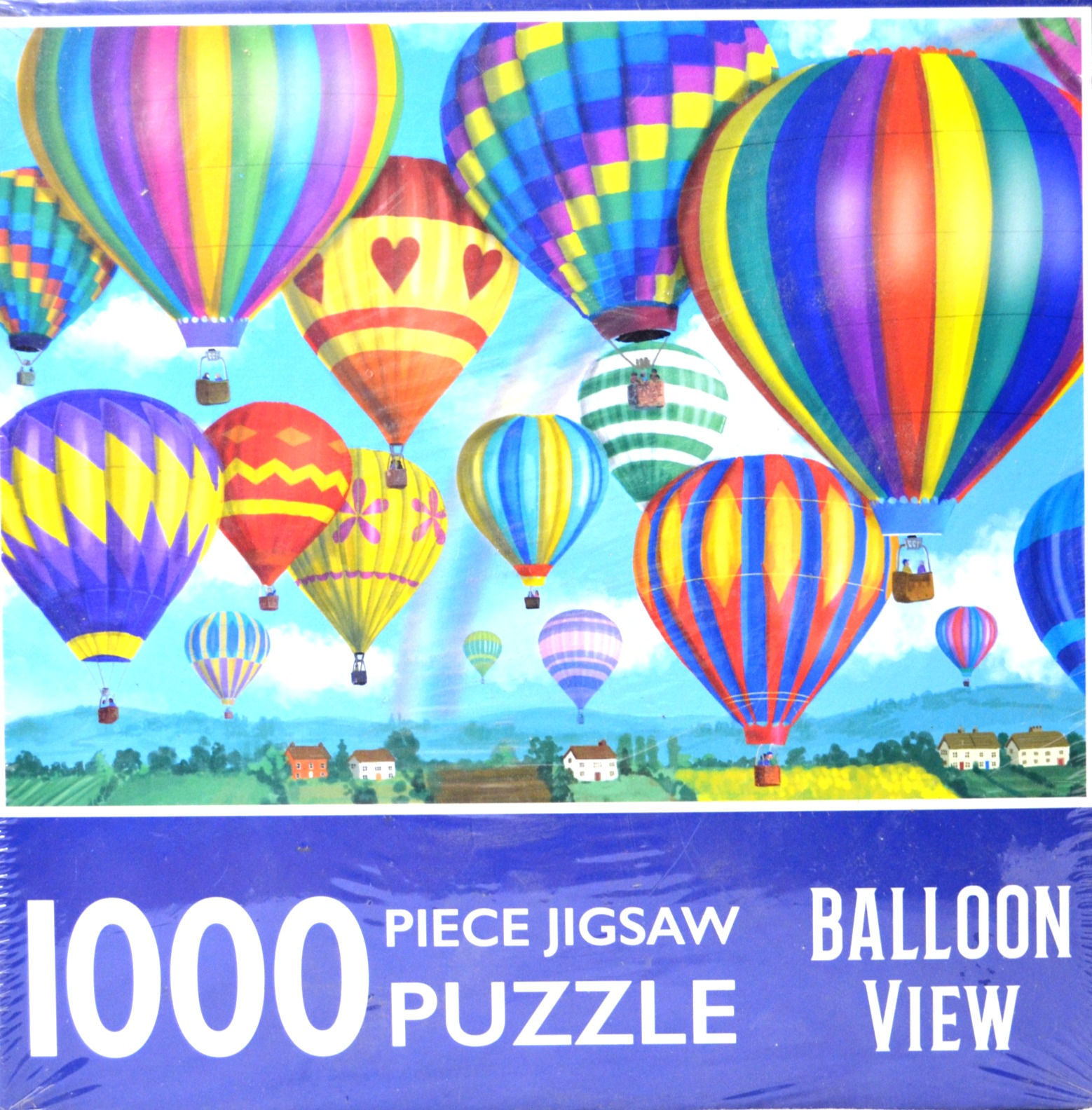 Balloon View 1000 Pieces Jigsaw Adult Puzzle