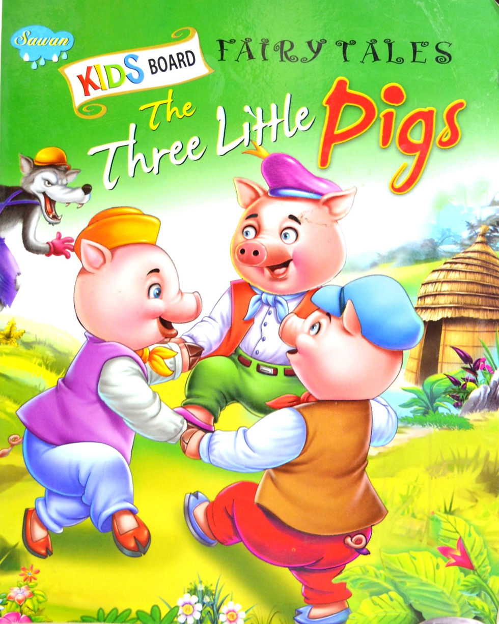 Kids Board Fairy Tales:The Three Little Pigs.