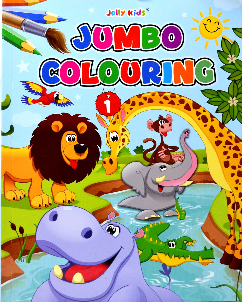 Jolly Kids Jumbo Colouring Book-1