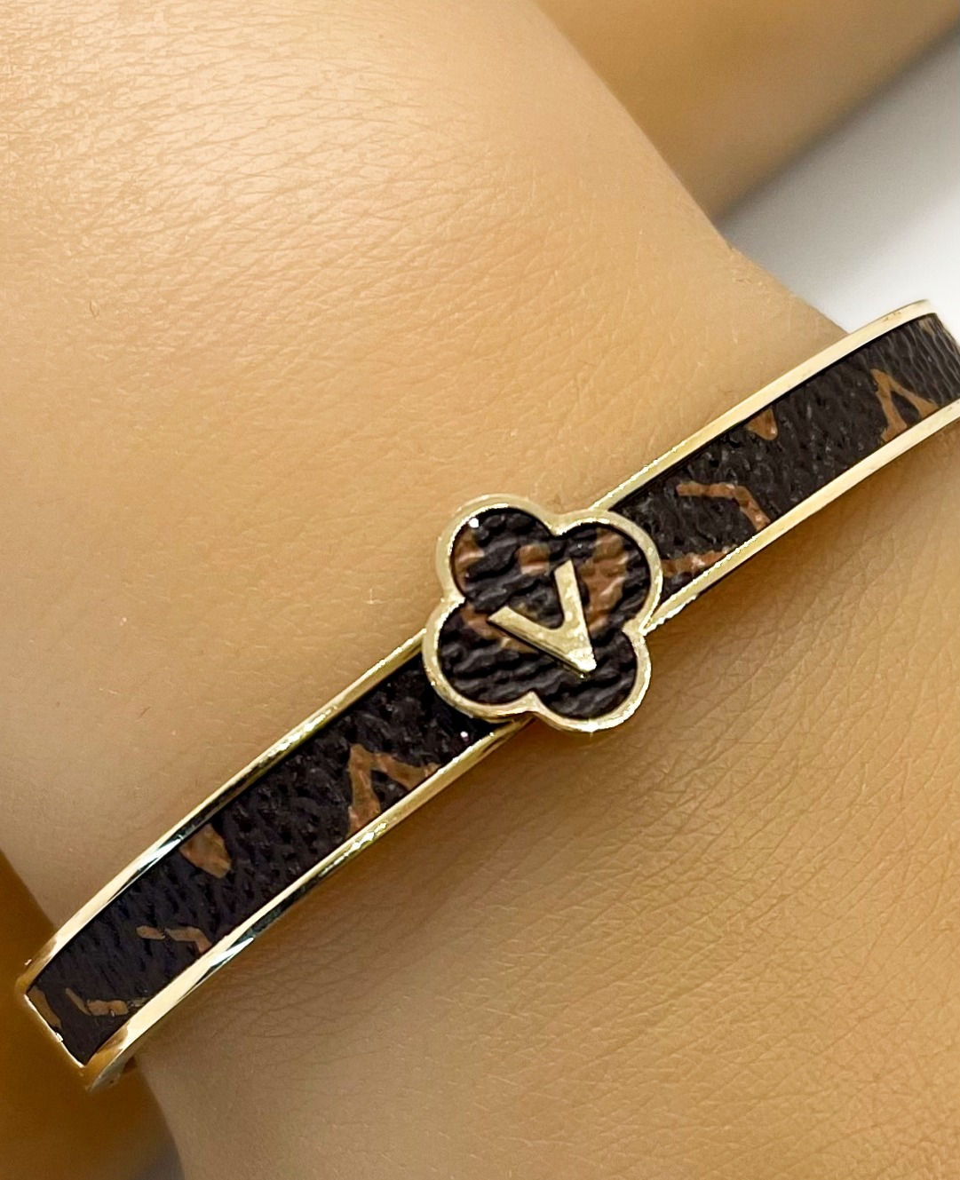 LUCKY LOVE INSPIRED LOUIS VUITTON BANGLE