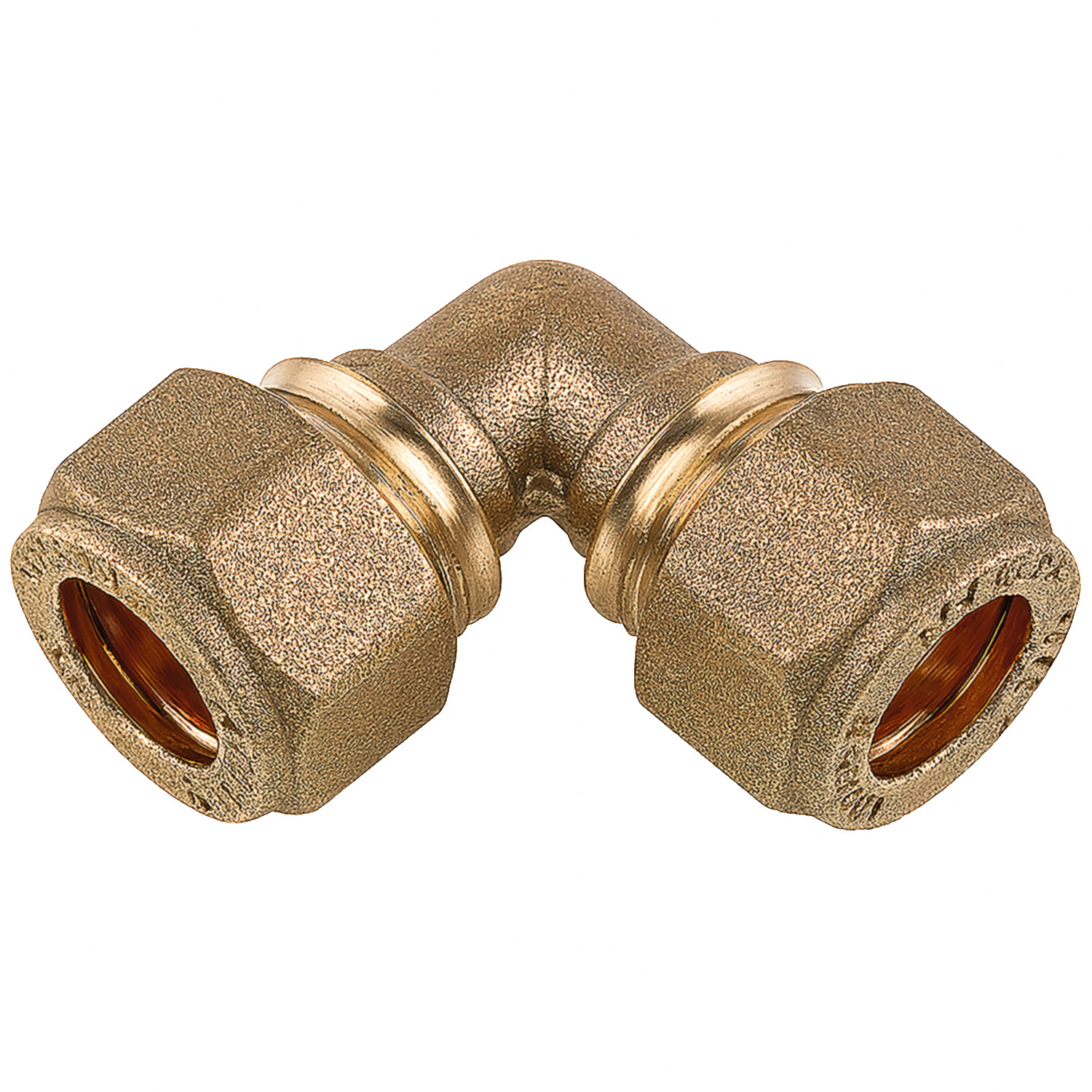15mm Brass Compression Elbow C x C Pipe Fitting