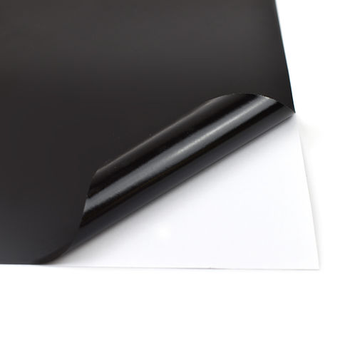 A4 Matte Black Coloured Sticker Vinyl Label | Only Laser Printable ...