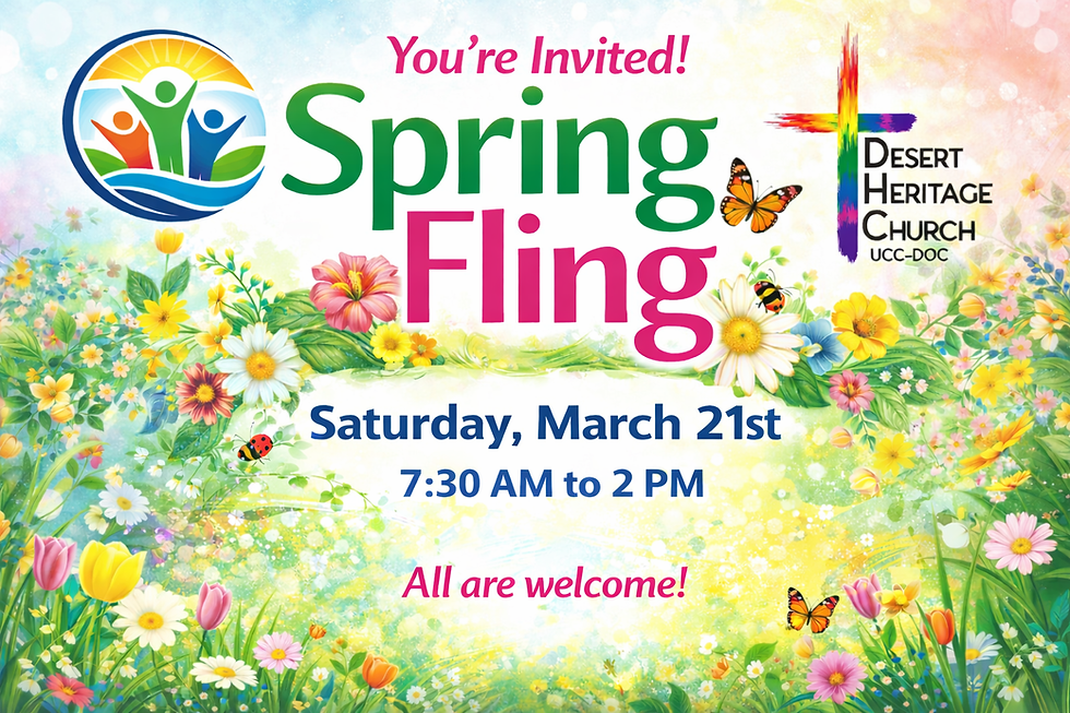 Annual Spring Fling 2026