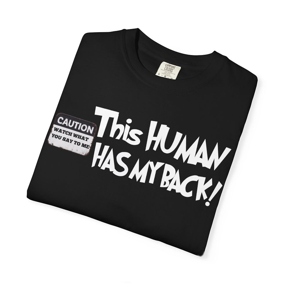 Miniatura: THE HUMAN THATS PROTECTS ME TEE