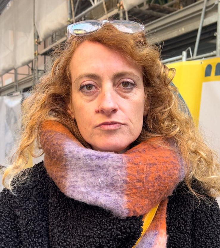 Silvia Paoluzzi, segretaria dell'Unione Inquilini (La Capitale)