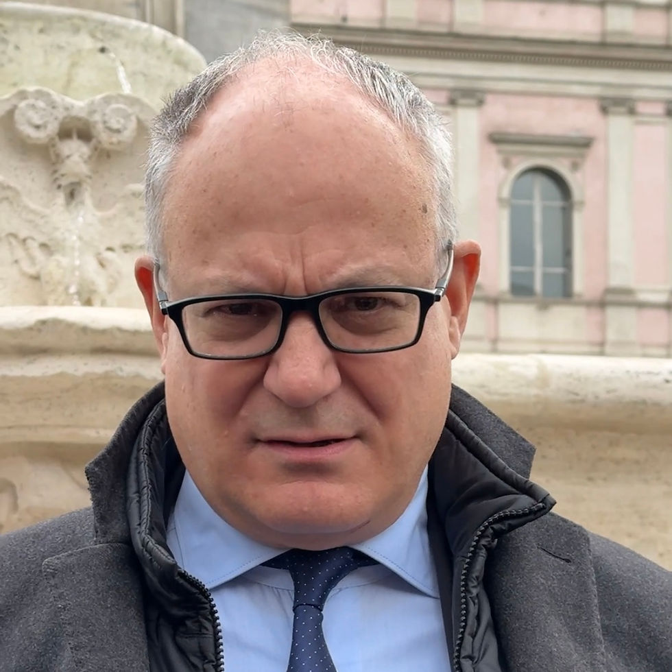 Il sindaco Roberto Gualtieri (La Capitale)