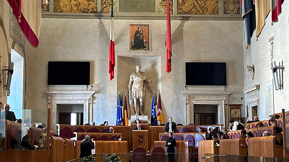 Il primo intervento in aula del neo assessore al Personale Giulio Bugarini (La Capitale)