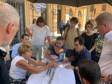 Lavori a Porta Pia, Segnalini e Del Bello incontrano residenti e commercianti