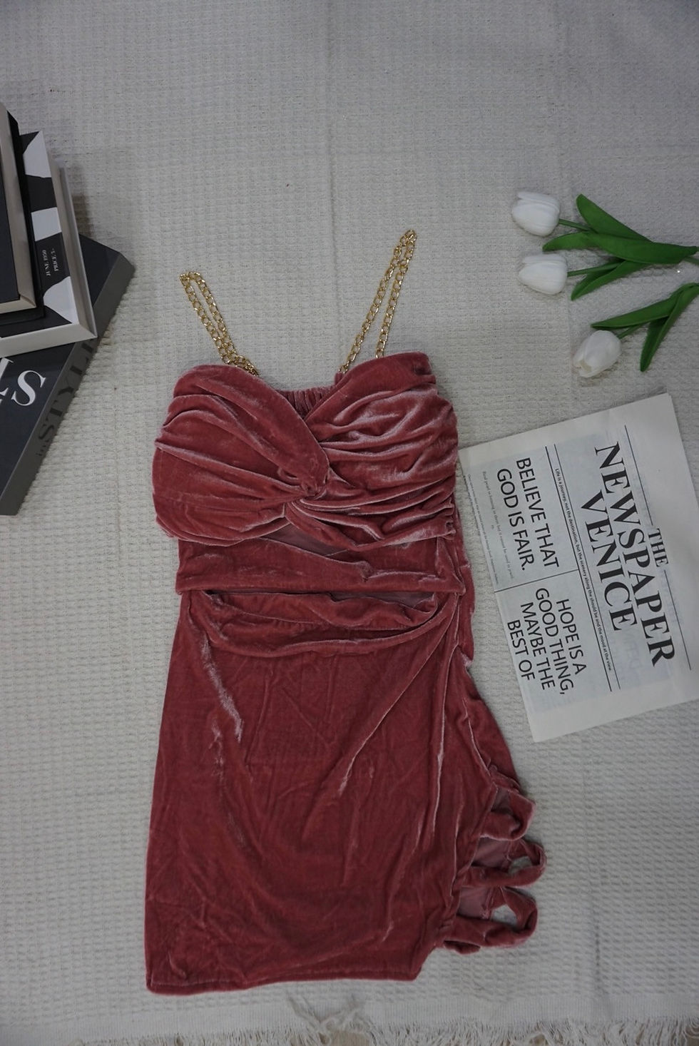 ภาพขนาดย่อ: Dress free size รหัส (Dre05)